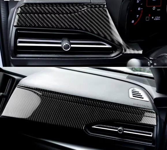 Carbon Fiber Dashboard Panel Trims for Subaru WRX/STI (2022+)