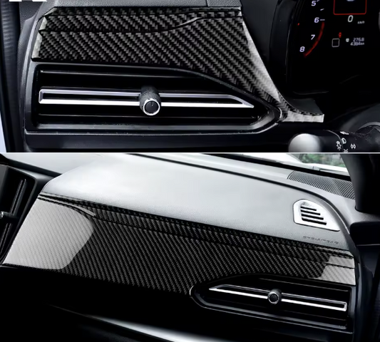 Carbon Fiber Dashboard Panel Trims for Subaru WRX/STI (2022+)