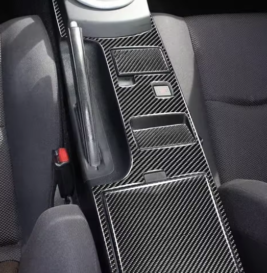 Carbon Fiber Center Console Trim for Nissan 350Z (Z33)