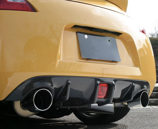 STI-Style Carbon Fiber Rear Bumper Diffuser for Nissan 370Z (Z34) – Special Order