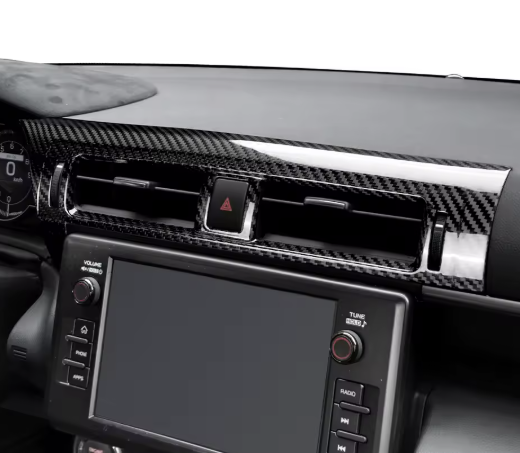 Carbon Fiber Center Outlet Vent Cover for Subaru BRZ /Toyota GR86