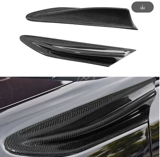 Carbon Fiber Side Fender Garnish for Subaru BRZ/ Toyota GT86