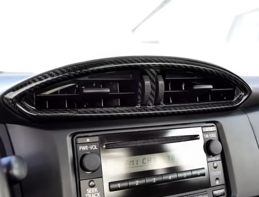 Carbon Fiber Center Outlet Vent Cover for Subaru BRZ / Toyota GT86
