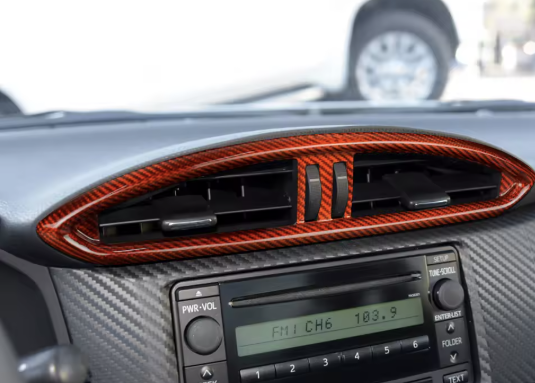 Carbon Fiber Center Outlet Vent Cover for Subaru BRZ / Toyota GT86
