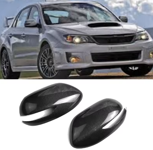 Carbon Fiber Mirror Cap Covers for Subaru Impreza WRX/STI (2008-2014)