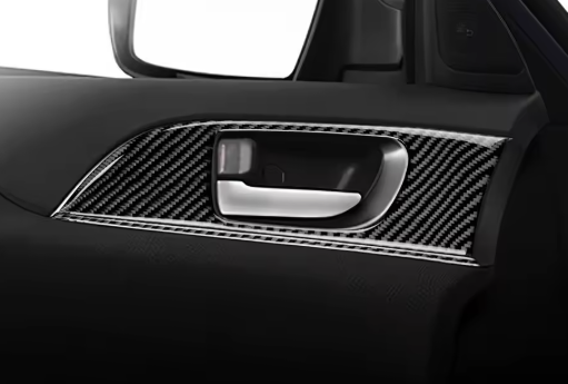Carbon Fiber Door Handle Panel Overlay for Subaru Impreza WRX/STI (2008-2013)
