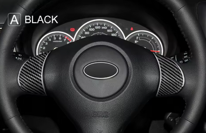Subaru WRX/STI Steering Wheel Button & Badge Overlays (2008–2013)