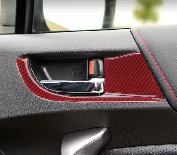 Carbon Fiber Inner interior Handle Trim Cover for Subaru BRZ / Toyota GT86 (2013–2020)