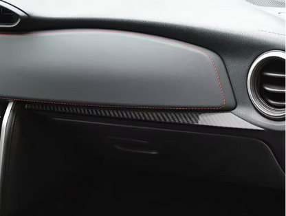 BRZ/GT86 Carbon Fiber Dashboard Trim Overlay (2013–2020)