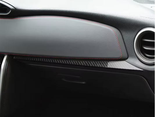 Carbon Fiber Dashboard Trim Overlay for Subaru BRZ / Toyota GT86 (2013–2020)