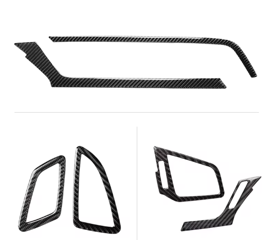 Carbon Fiber A/C Vent Trim Covers – For Honda Civic 10th Gen (2016–2020)