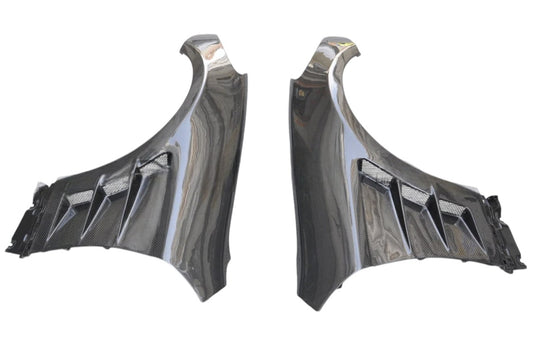 Carbon Fiber Vented Front Fenders – For Hyundai Genesis Coupe (2009–2016)