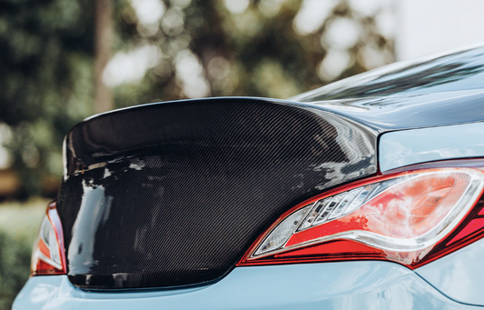 Carbon Fiber Ducktail Trunk – For Hyundai Genesis Coupe (2010–2016)