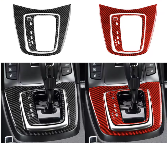 Carbon Fiber Gear Shift Trim Cover – Hyundai Genesis Coupe (2013–2016)