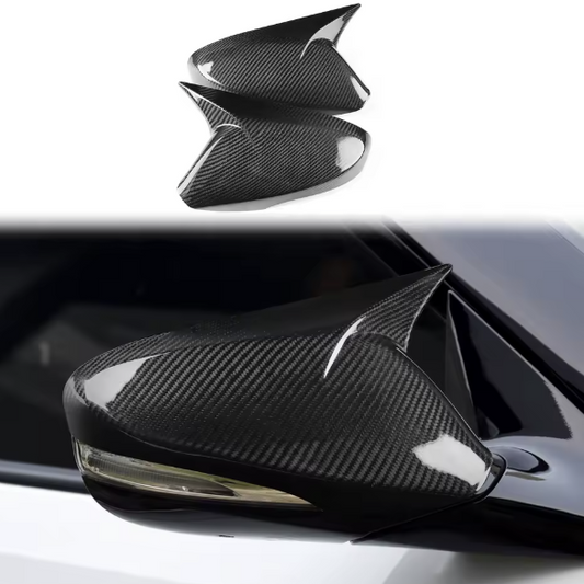 Luminous-Style Carbon Fiber Mirror Covers  For Hyundai Veloster (2012–2018)
