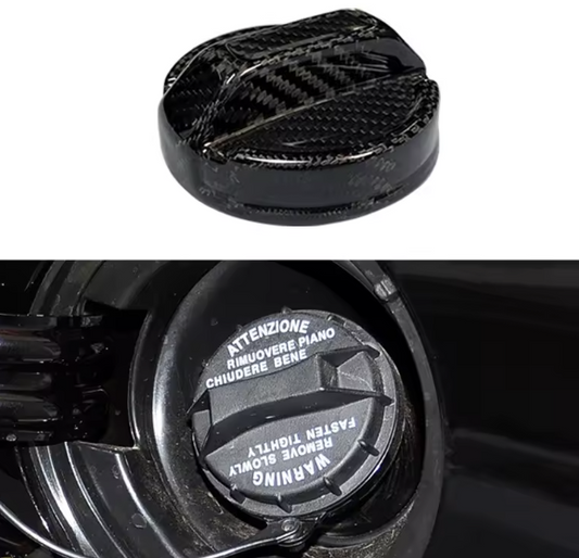 Hyundai Carbon Fiber Fuel Cap Overlay (Multiple Styles)