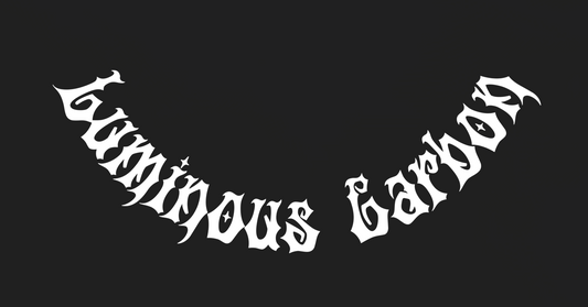 LC ghost Curve 12" sticker