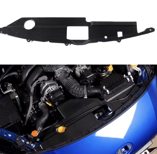 Carbon Fiber Engine Compartment Baffle (Dry Carbon)- GR86 / BRZ