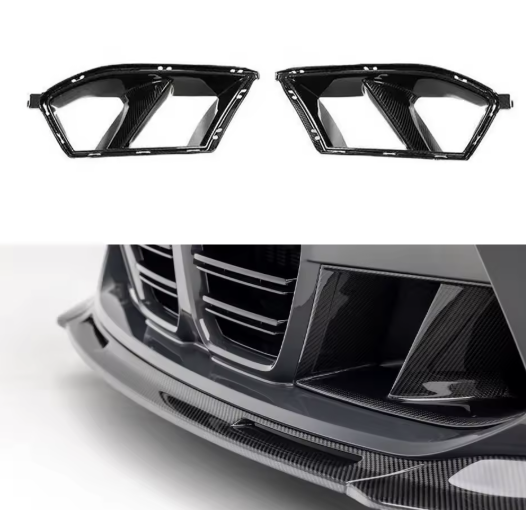 BMW G8X M3/M4 Dry Carbon Fiber Brake Duct Trims