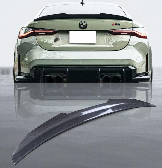 BMW G22 / G82 GTX Carbon Fiber Trunk Spoiler