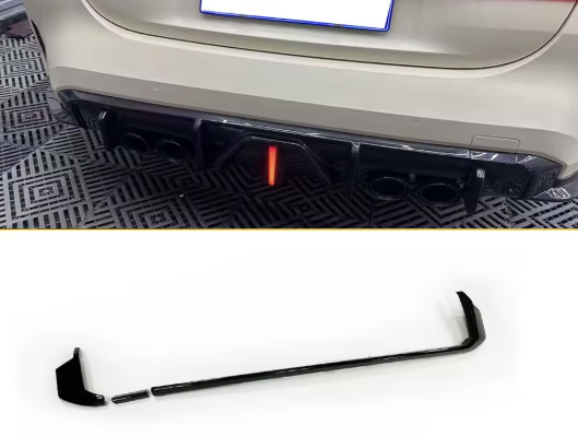 BMW G8X Carbon Fiber Outer Diffuser Trim