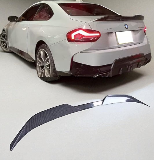 BMW G87 M2 / G42 2-Series Performance Style Carbon Fiber Trunk Spoiler