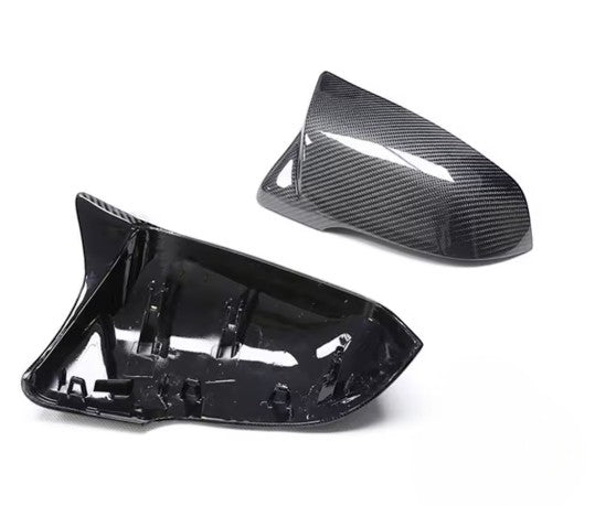 Carbon Fiber Replacement Mirror Covers – For Toyota Supra A90