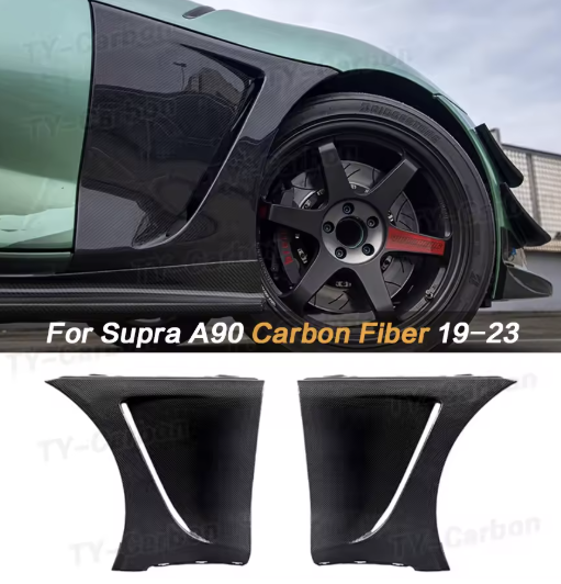 Carbon Fiber Vented Side Fender Trim – For Toyota Supra A90