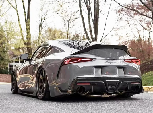 V Style Real Carbon Fiber Trunk Spoiler – Toyota Supra A90 MK5