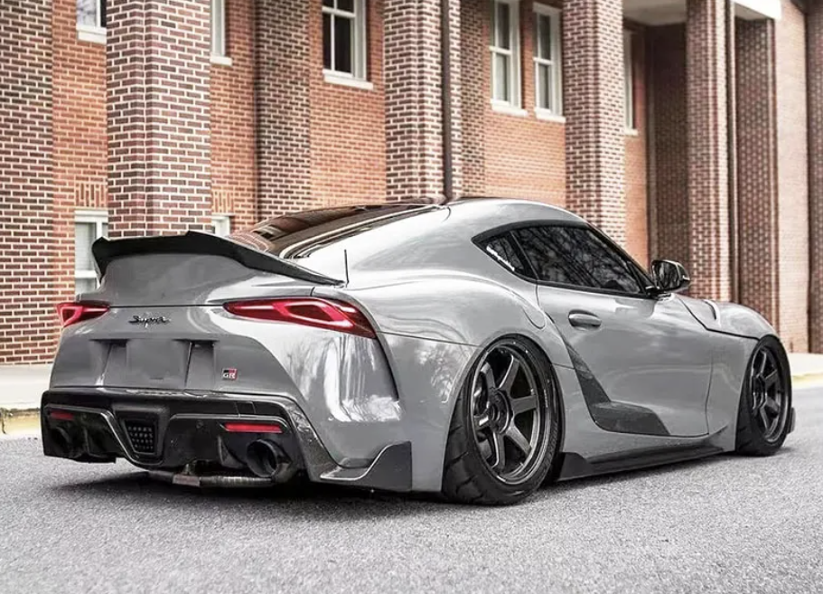 V Style Real Carbon Fiber Trunk Spoiler – Toyota Supra A90 MK5
