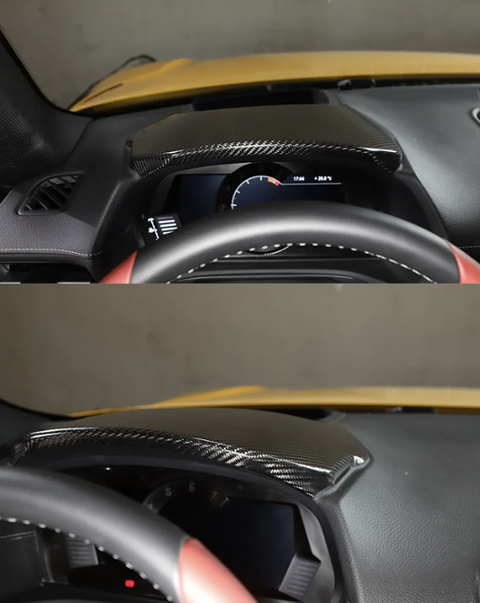 Carbon Fiber Instrument Dash Panel Cover – For Toyota Supra A90 MK5