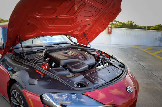 Carbon Hood Struts/ Lift Supports – For Toyota GR Supra A90/A91