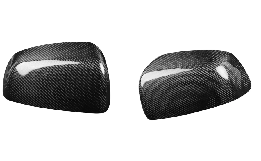 Carbon Fiber Mirror Cover Caps – For Mitsubishi Lancer EX / EVO X