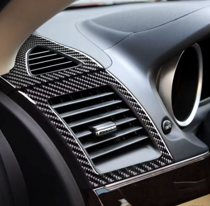 Carbon Fiber Air Vent Trim Covers – For Mitsubishi Lancer EVO X