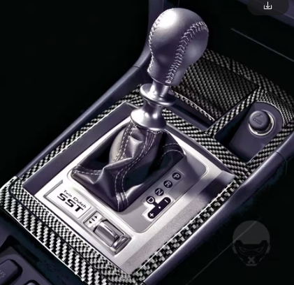 Carbon Fiber Center Console Trim Cover Set – For Mitsubishi Lancer EVO X