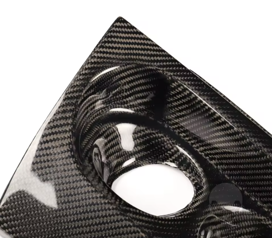 Carbon Fiber Triple Gauge Pod Dashboard Trim – For Mitsubishi Lancer EVO X