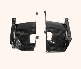 Carbon Fiber Bumper Intercooler Side Panels – For Mitsubishi Lancer EVO X