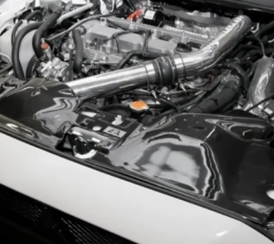 Carbon Fiber Radiator Cooling Plate / Shroud Cover – For Mitsubishi Lancer EVO X