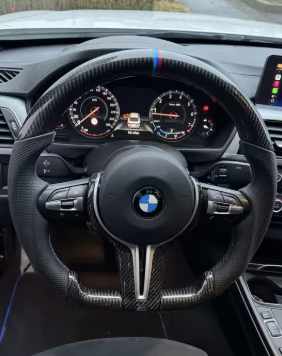 BMW M-Style Carbon Fiber Steering Wheel