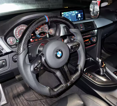 BMW M-Style Carbon Fiber Steering Wheel