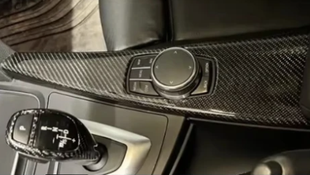Carbon Fiber Dashboard & Interior Trim Set (LHD) for BMW