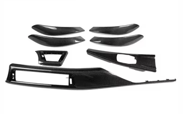 Carbon Fiber Dashboard & Interior Trim Set (LHD) for BMW