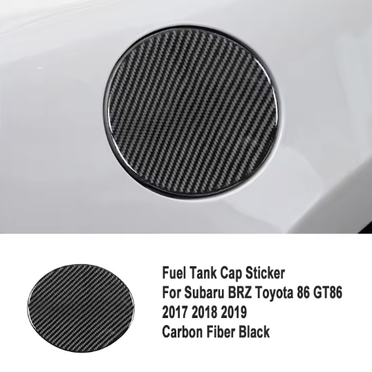 Carbon Fiber Fuel Tank Cap Cover Trim –  GT86/ Subaru BRZ/ WRX/STI