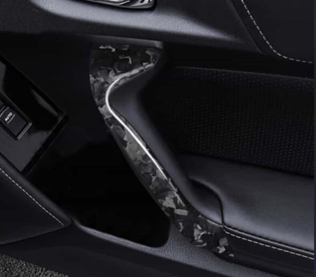 Carbon Fiber Interior Door Handle Trim replacement ForGT86 / Subaru BRZ (2013–2020)