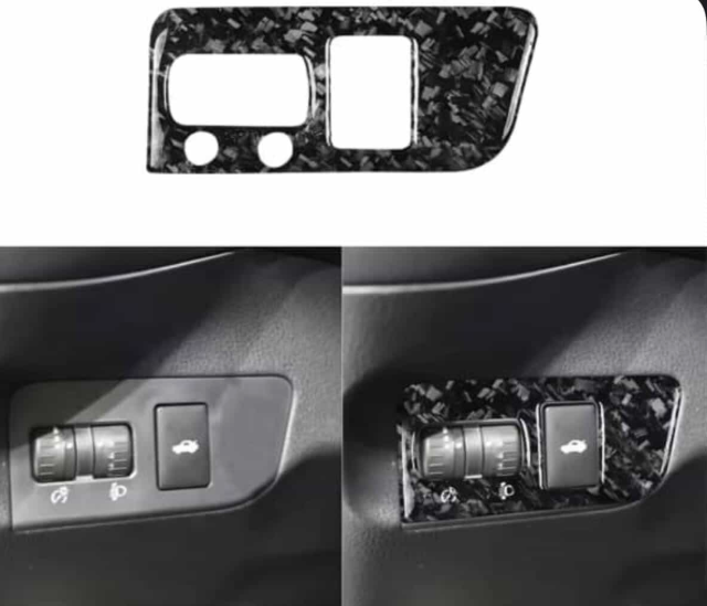 Carbon Fiber Trunk Button Overlay – Subaru BRZ / Toyota 86