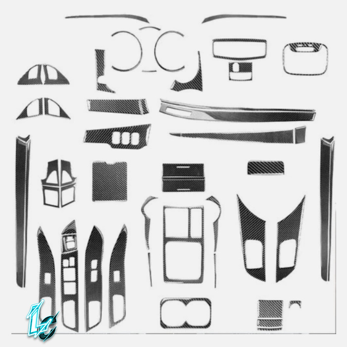 Mitsubishi Lancer EVO 2008–2016- 60PCS Interior Trim Kit