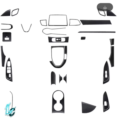 Full Carbon Fiber Interior Trim Kit  For Hyundai Veloster 2019+ / Veloster N