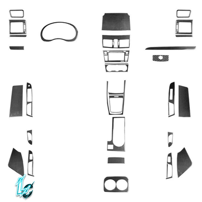 Subaru WRX 2015–2019- 15PCS Carbon Fiber Gear Shift & Air Vent Trim Kit
