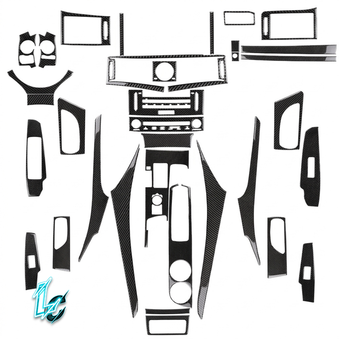 Lexus IS250/IS300 Carbon Fiber Interior Trim Kit (2014–2018)