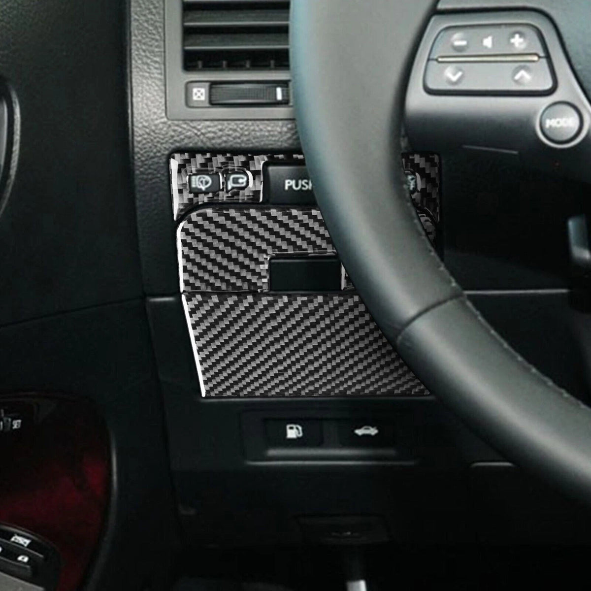 Lexus GS Carbon Fiber Interior Trim Kit, 28pc (2006–2011)